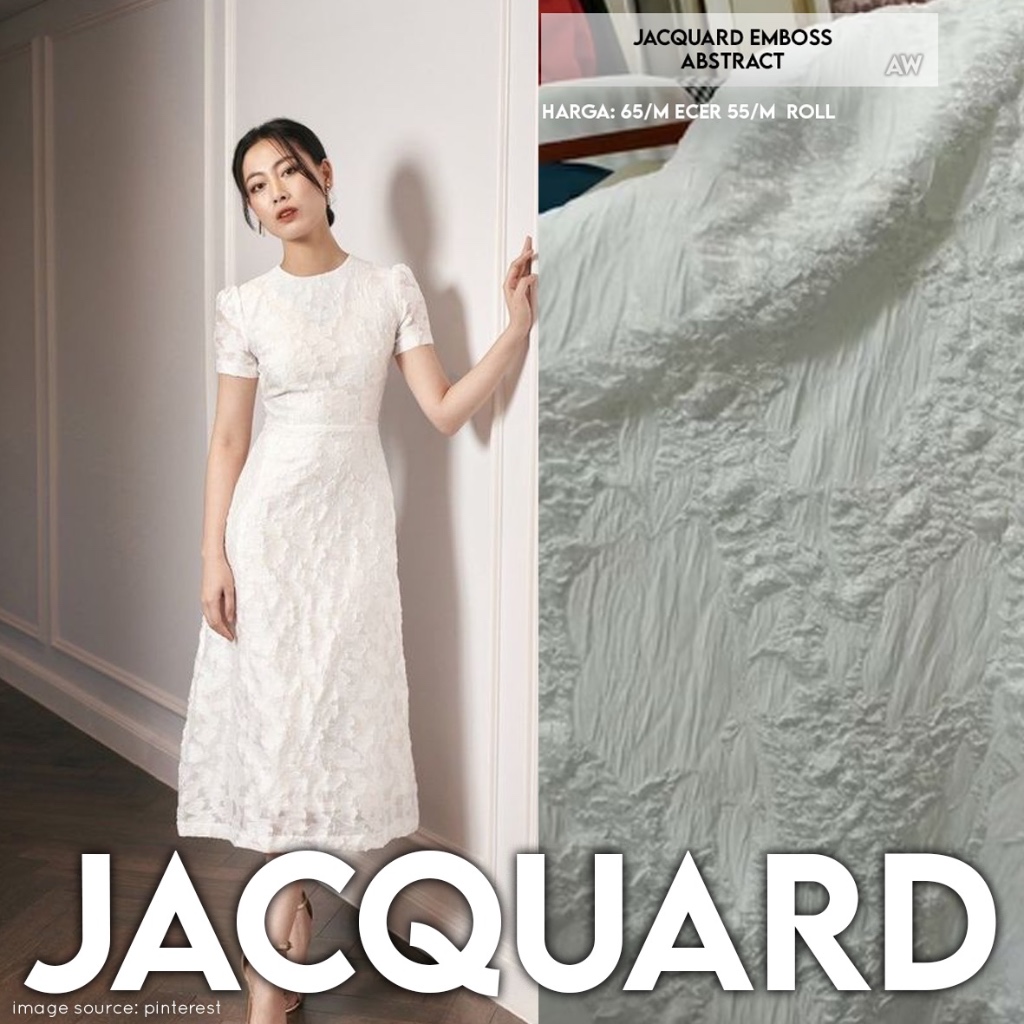 Jacquard Emboss Abstract