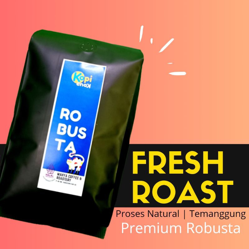 

Kopi Enak Robusta Temanggung Biji/Bubuk 500g