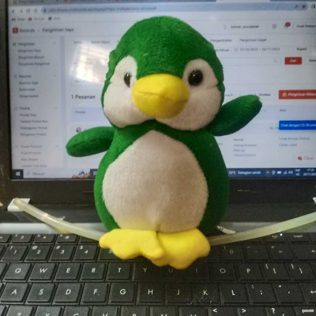 Promo Boneka Pinguin Mini Ukuran 15Cm Boneka Capit/Hadiah