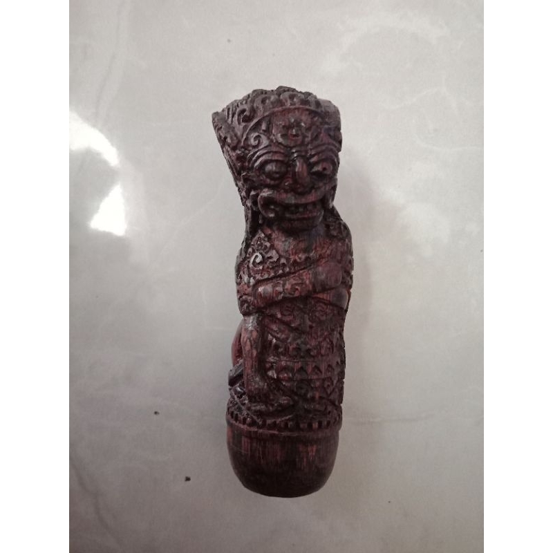 Deder keris ukir putrasadu kayu setigi