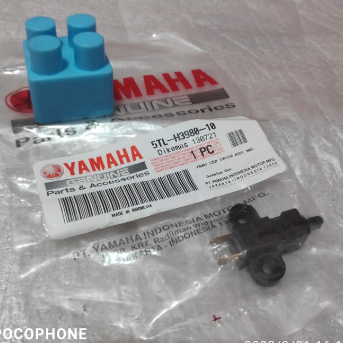 RDVZ1399 (C6369]  SWITCH SWIT REM BELAKANG KIRI MIO SPORTY SMILE SOUL ORIGINAL ORI YAMAHA