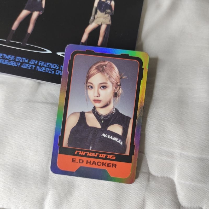 [BOOKED] character card ningning aespa girls kwangya ver