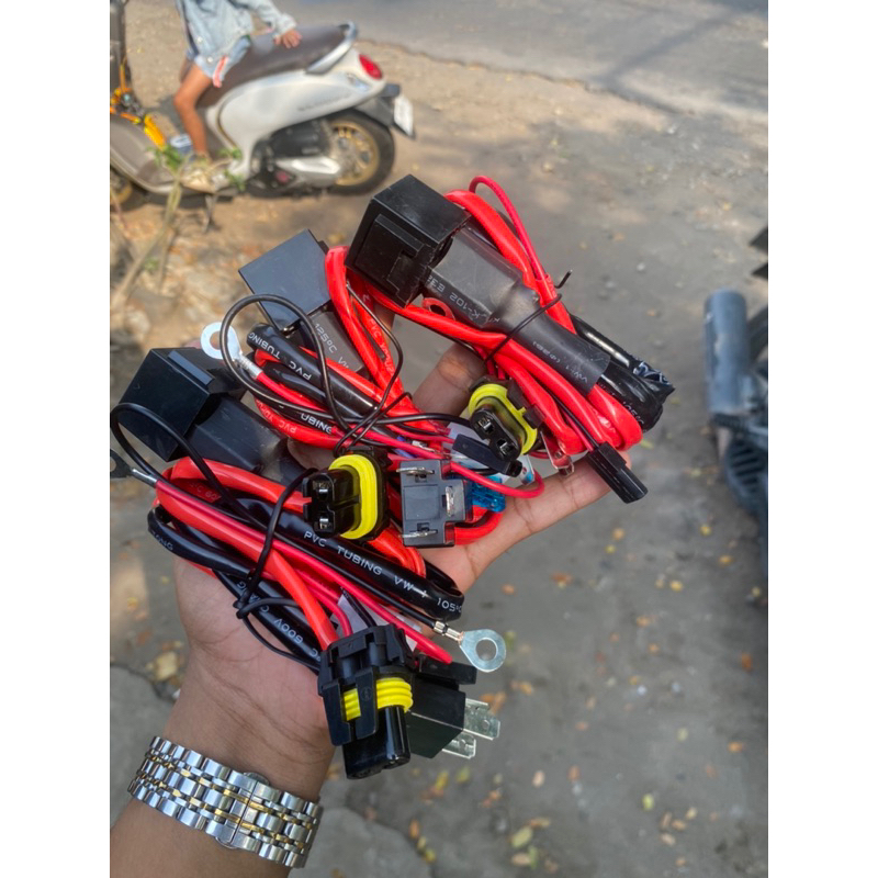 kabel relay biled set hid projector relay set