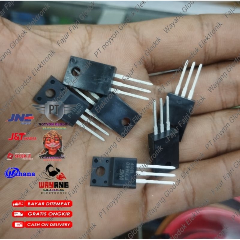 ic transistor mosfet 7N60 7N 60