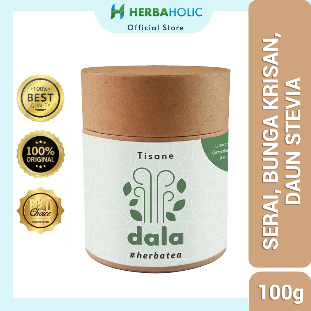 

Herbaholic.id Teh Herbal Dala Varian Tube