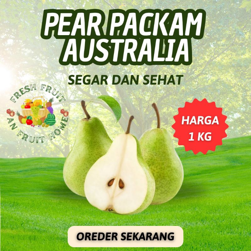 

Pear Packam Australia 1 Kg