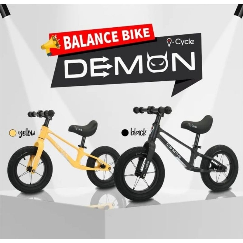 SEPEDA KESEIMBANGAN PUSHBIKE BALANCE BIKE ICYCLE ROCKET / ROCKET SE / DEMON / ANNEX / VR1 / PANTHERA