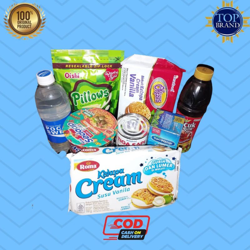 

SEMBAKO PAKET 5 | Cemilan enak / Makanan ringan / Tasikmalaya/ murah dan lengkap