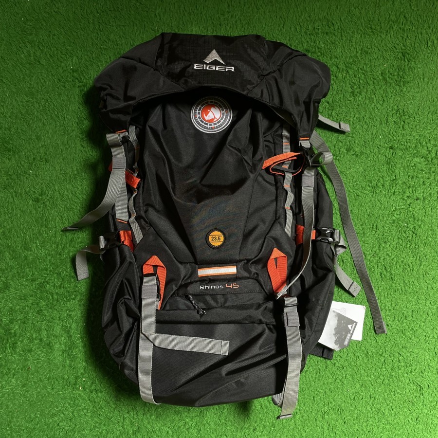 Tas Gunung Carrier Rhinos 45L Camping Trekking