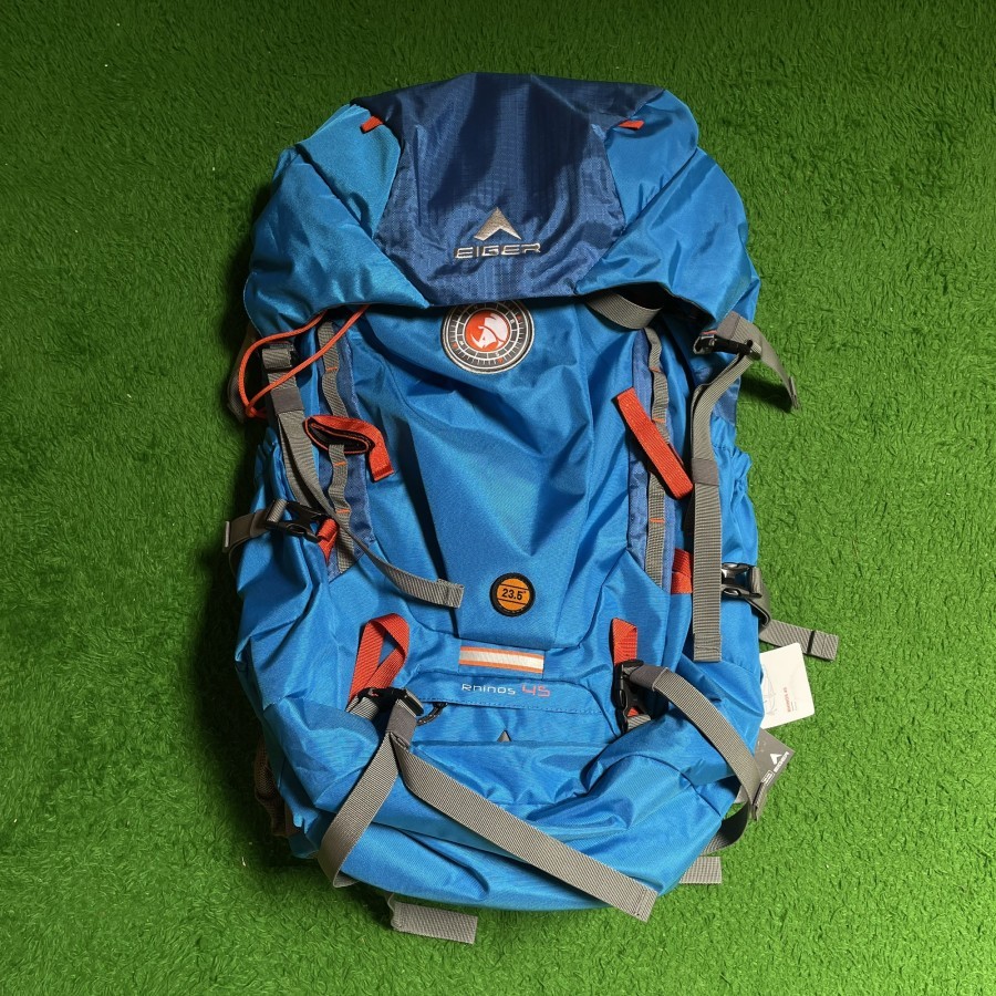 Tas Gunung Carrier Rhinos 45L Camping Trekking