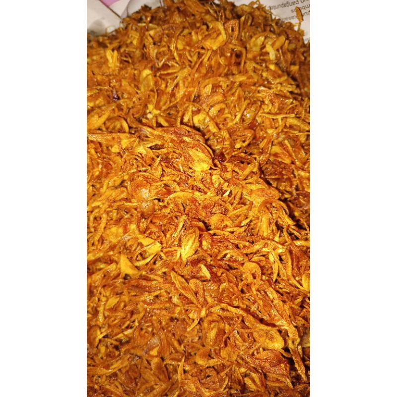 

Bawang goreng asli brebes jelas kriuk kemasan 400ml