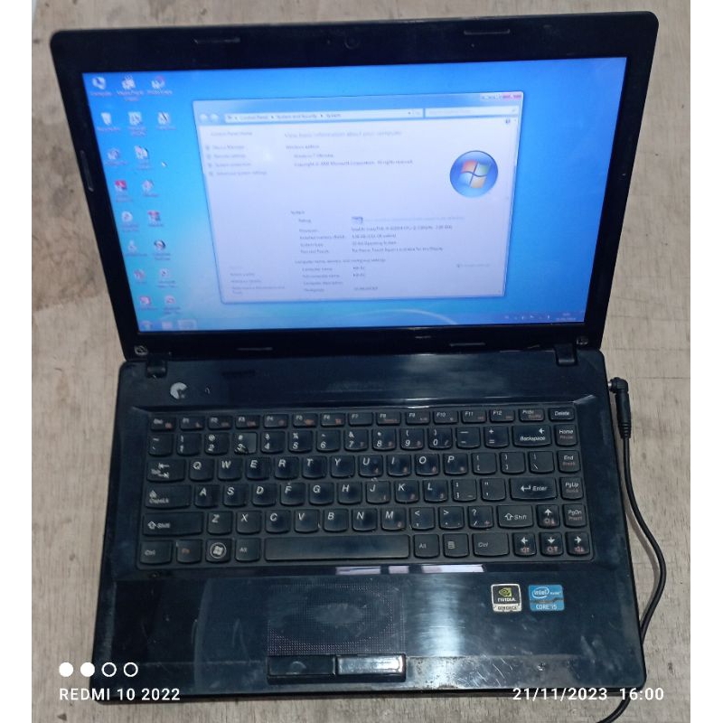 Laptop Lenovo G4280 intel Core i3 Gen 3 DDR3