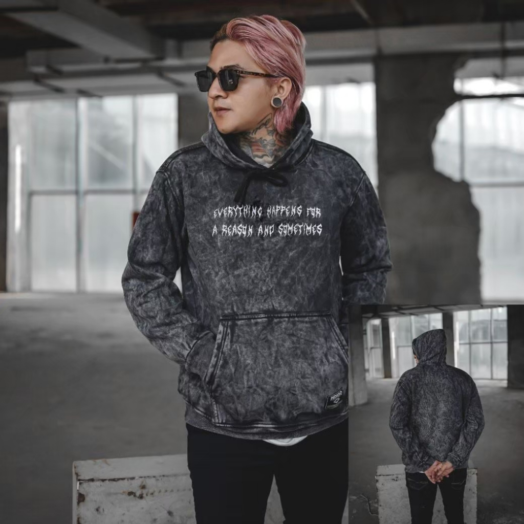 Hoodie Pria- Jaket Sweater Pria Washing Everyting - Hoodie Pria Distro Tebal- Sweater Hoodie Tie Die