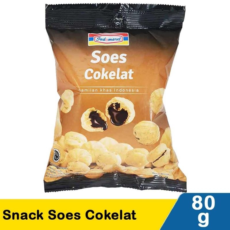 

Indomaret Snack Soes Cokelat 80G