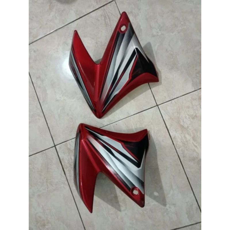 cover sayap vixion lama old merah set striping