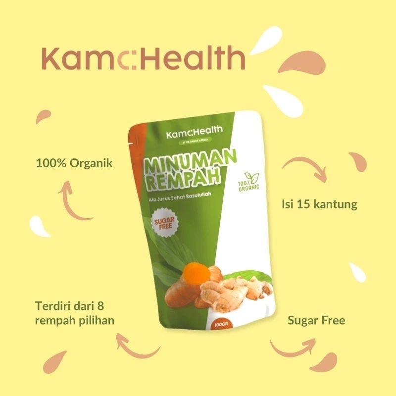

Kamahealth Minuman Rempah minuman herbal