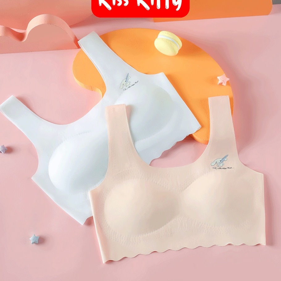 Termurah Miniset Bra Remaja Seamless Tanpa Kawat BH Wanita Anak Sekolah Tanktop Pelajar Import Korea