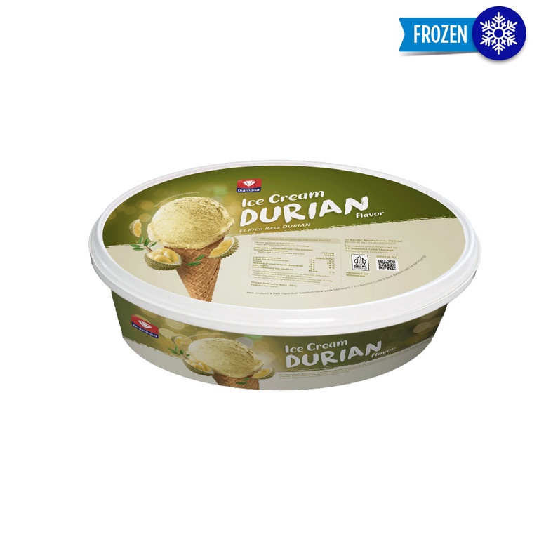 

GROSIR ✅ Diamond Ice Cream Durian 700ml