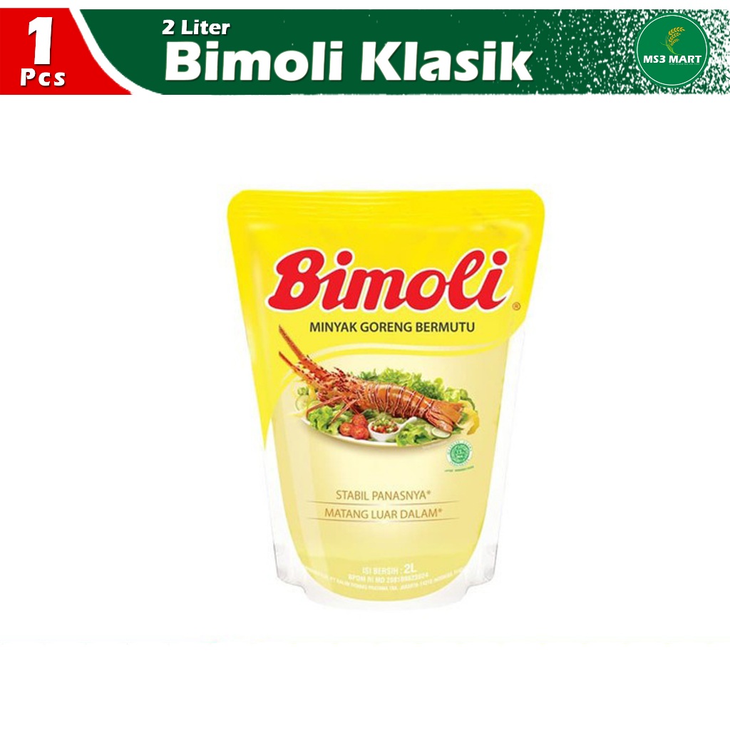 

Bimoli Klasik 2 Liter Pouch Isi 1 Pouch - MS3 Mart