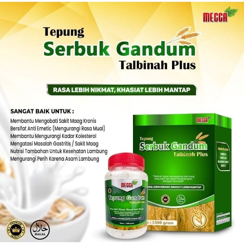 TEPUNG SERBUK GANDUM TALBINA PLUS 500gr