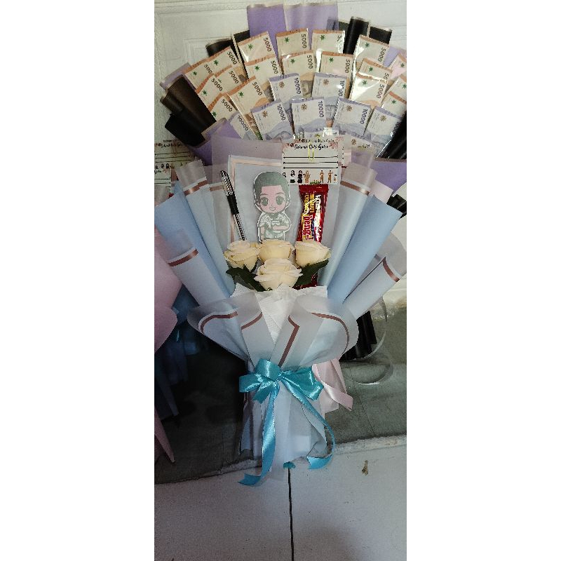 

buket special hari guru sehari jadi