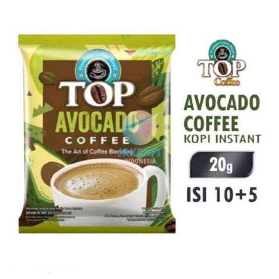 

KOPI TOP AVOCADO 10 x 20 gr Bonus 5 pcs