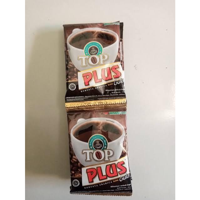

KOPI TOP PLUS GULA 10 pcs x 18 gram termurah Jawa Timur