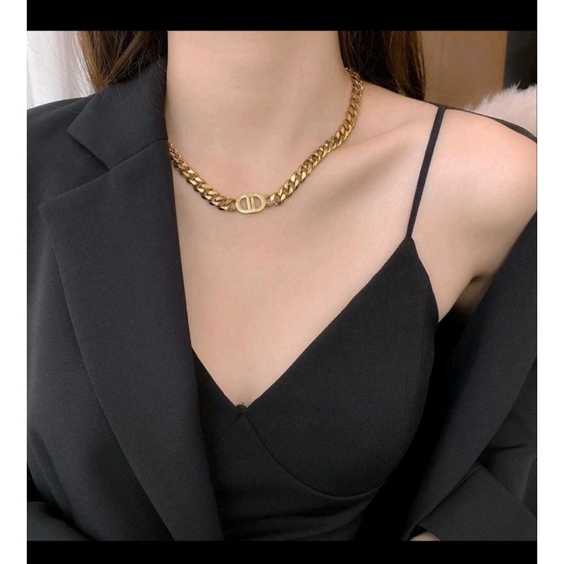 Kalung CD Gelang CD Titanium anti karat Style fashion korea
