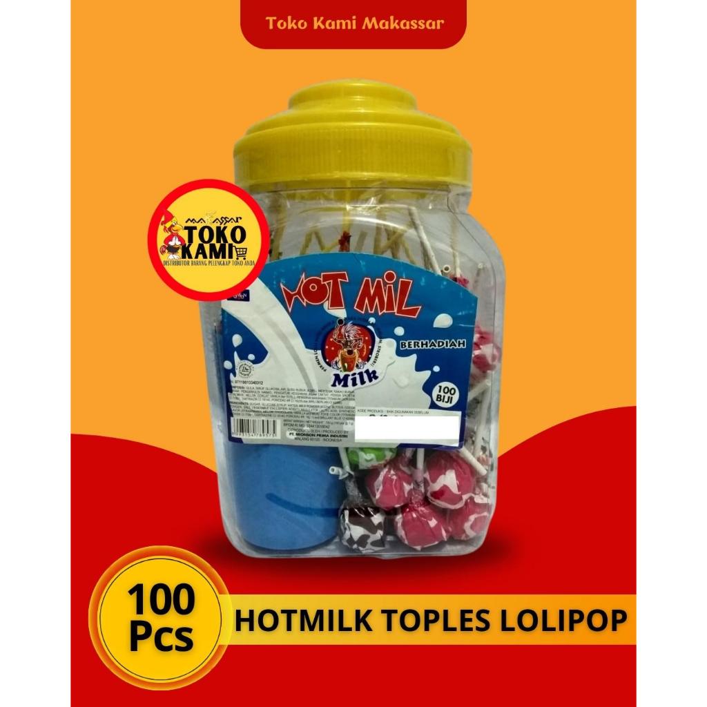 

PERMEN LOLIPOP SUSU ANEKA RASA Hot MilK isi 100pcs + Gelas ENAK DAN MANIS