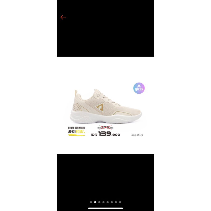 SEPATU SPORT WANITA MERK AEROSTREET