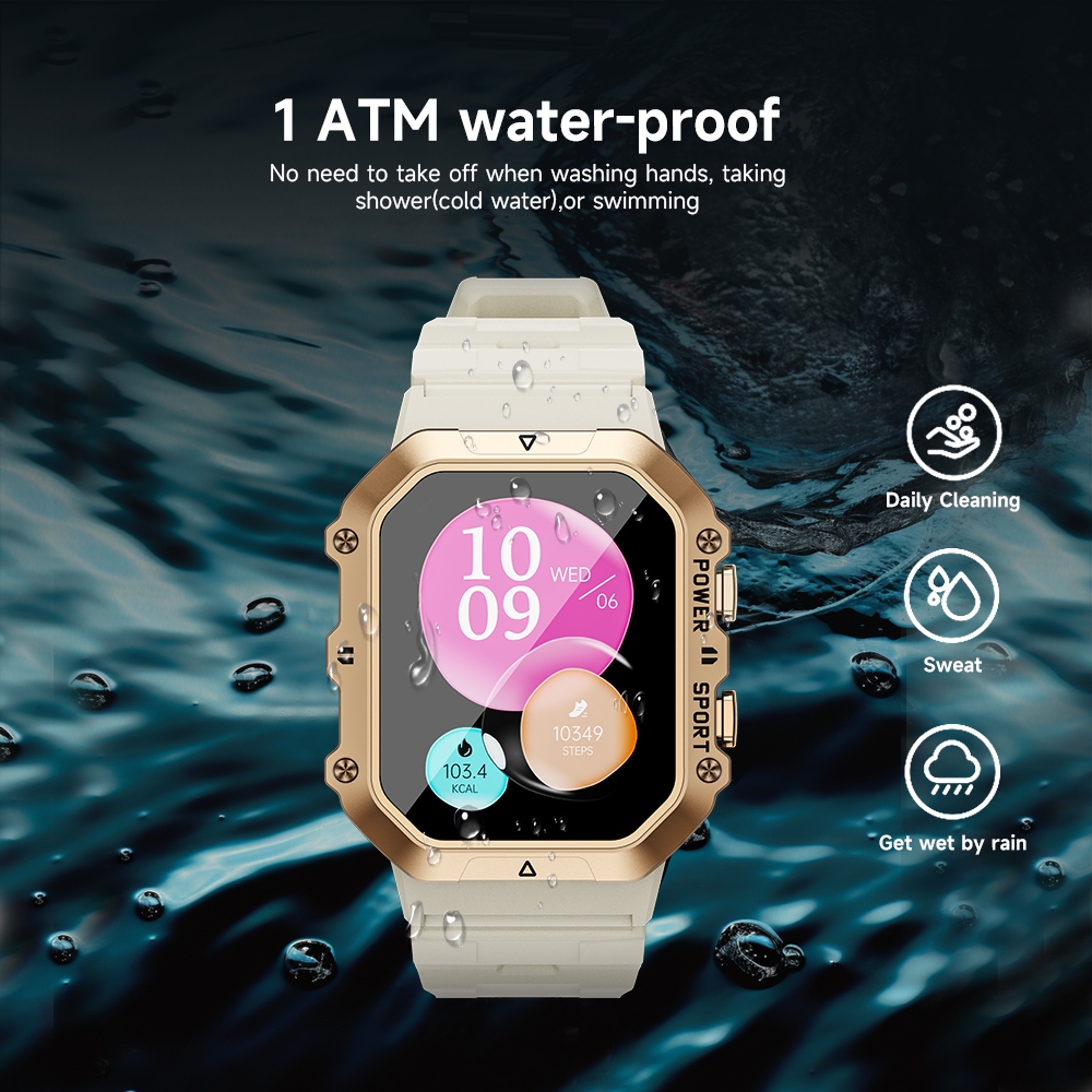 Skmei jam tangan wanita  smart watch olahraga anti air 1atm jam android sport touch screen jam tangan pintar