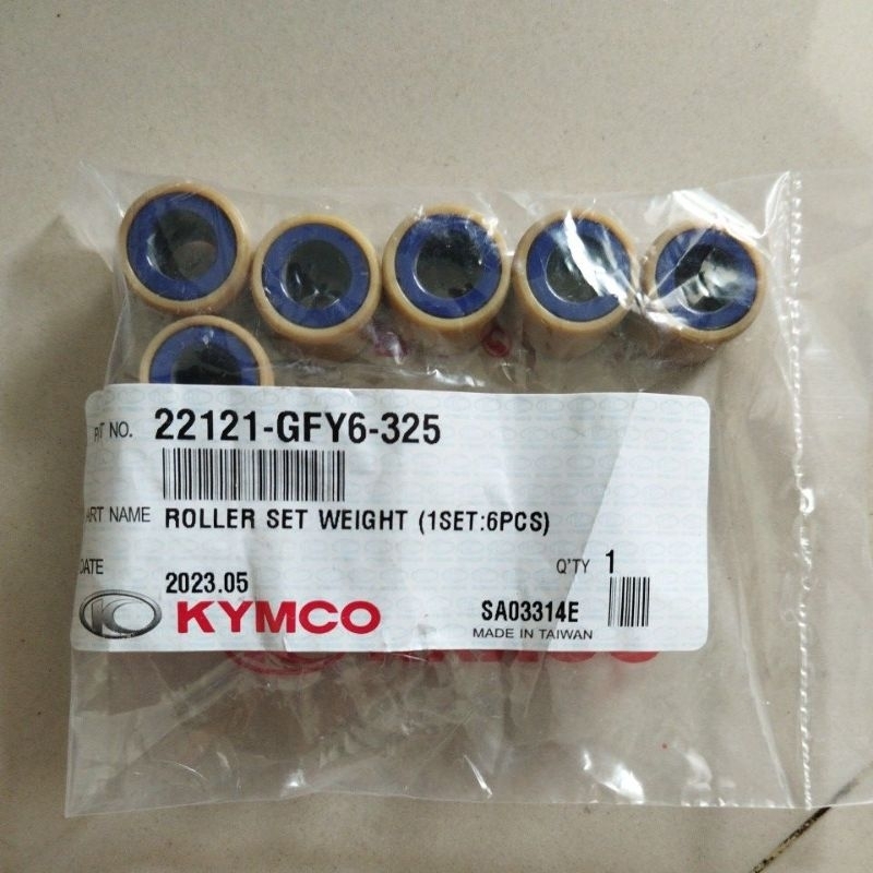 Roller 13 gram original kymco jetmatic trend, trend sr,  metica