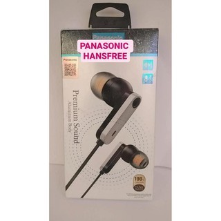 J317 Handsfree DOUBLE bass PANASONIC  DUAL SUPER BAS Headset Mic Hybrid stereo call hifi earpod hf c