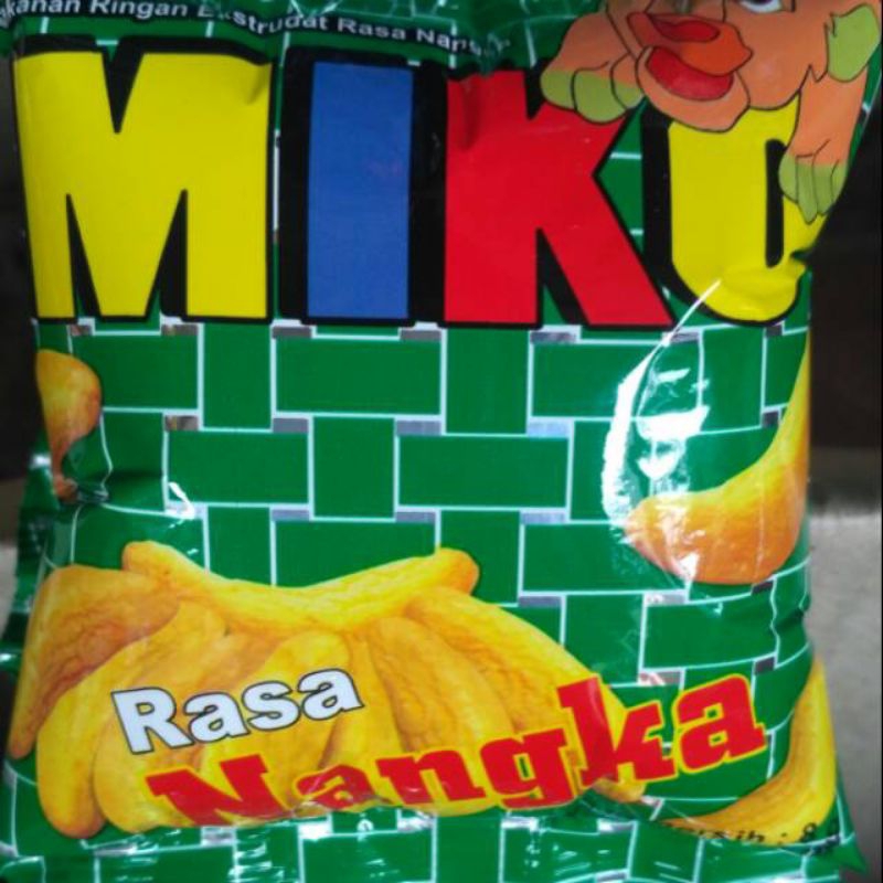 

CIKI MIKO - snack lezat dengan dua rasa pisang dan nangka