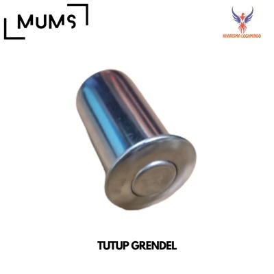 Khrsma JKT - Tutup Lubang Grendel Tanam "C" Stainless Cover Flush Bolt Penahan Debu KLP