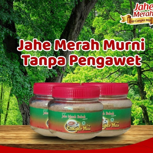

Jahe Merah Bubuk