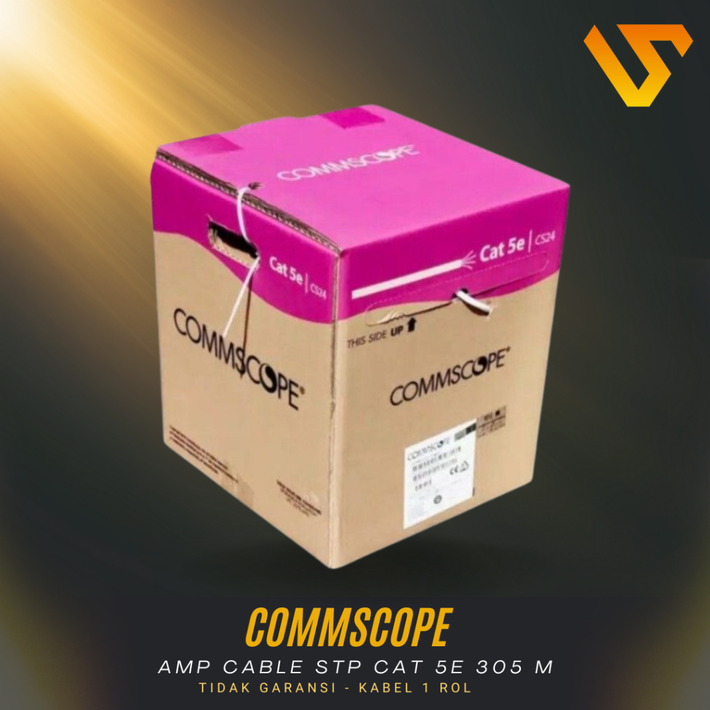 Kabel AMP Commscope FTP STP Cat5E 305 Meter
