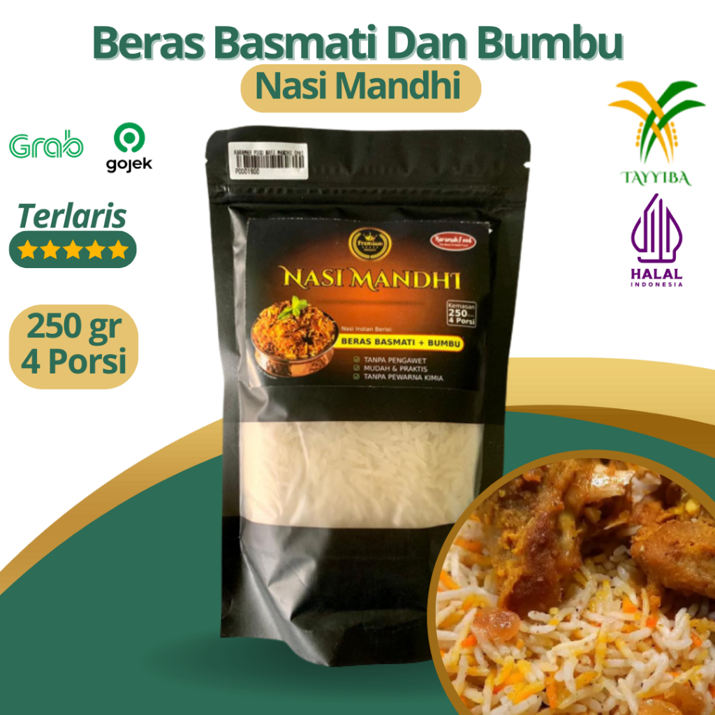 

Beras Basmati Dan Bumbu Mandhi Praktis Aroma Harum Berkualitas Tinggi