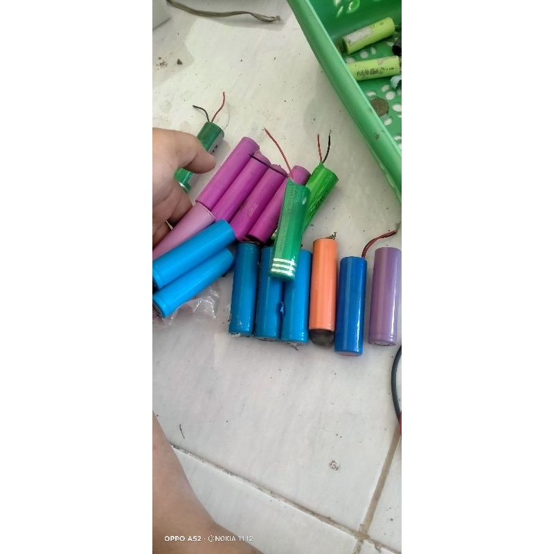 batre laptop atau batre powerbank baterai 18650 batre 18650