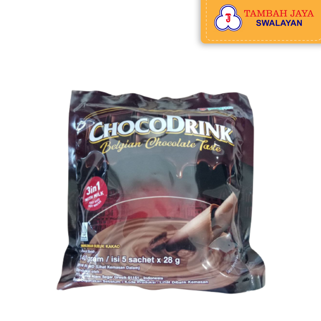 

Choco Drink Belgian Chocolate 140gr isi 5