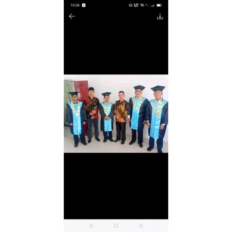 Toga wisuda Custom