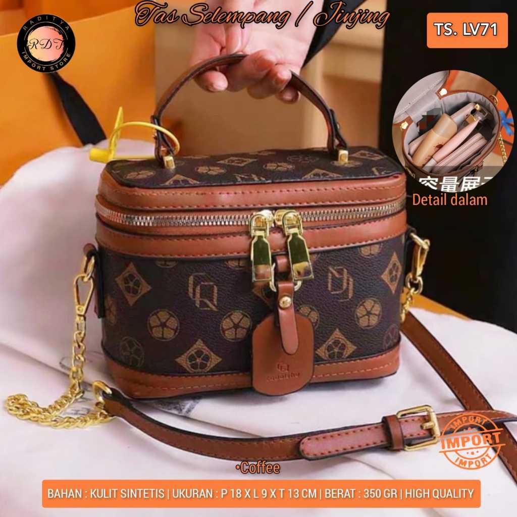TAS SELEMPANG WANITA LV71 IMPORT BY ORI RDT