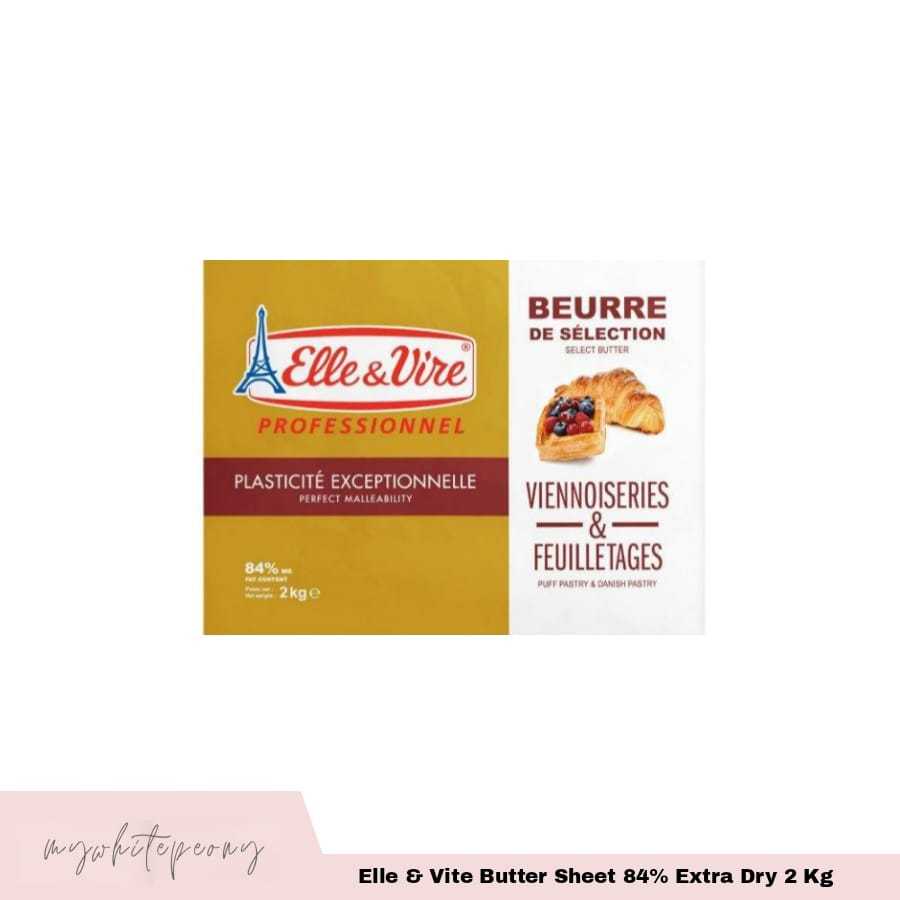 

Elle & Vire Butter Sheet 84% extra dry 2 kg