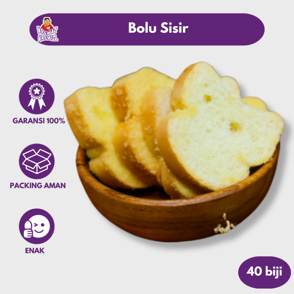 

BOLU SISIR / ROTI SISIR MENTEGA 40 Biji