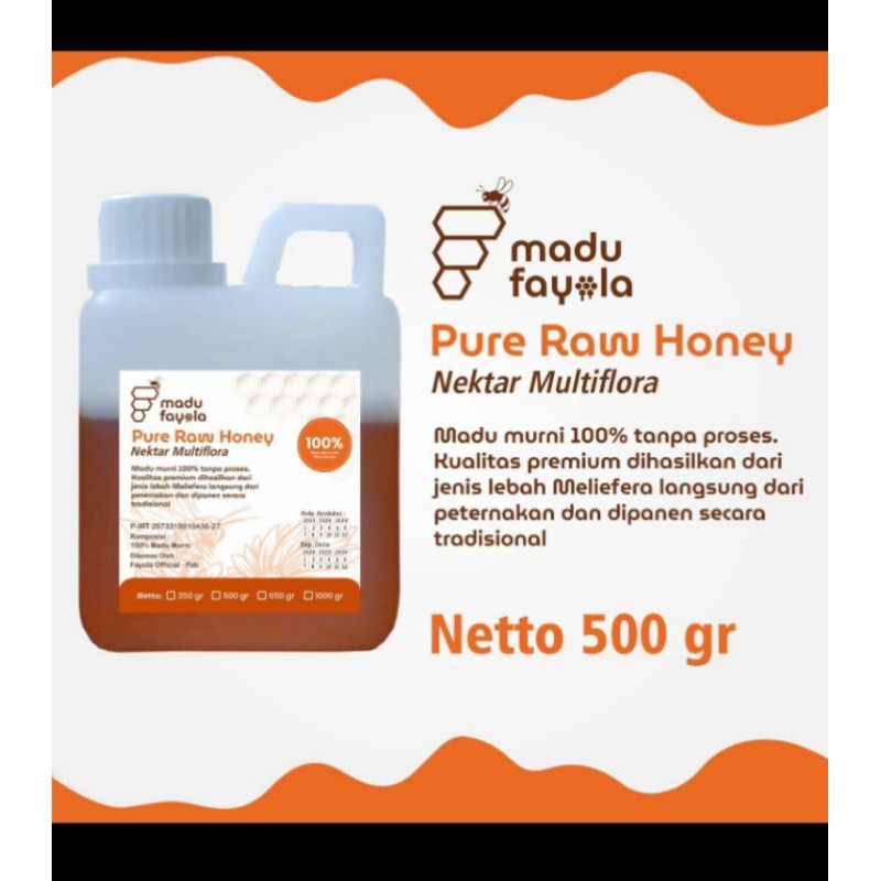 

Madu Fayola Nektar Multiflora 500gram