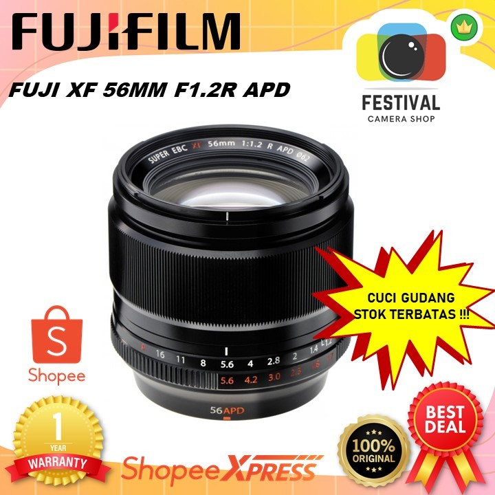 Fujifilm XF 56mm f1.2 R APD Fuji Fujinon XF56mm f/1.2 R APD