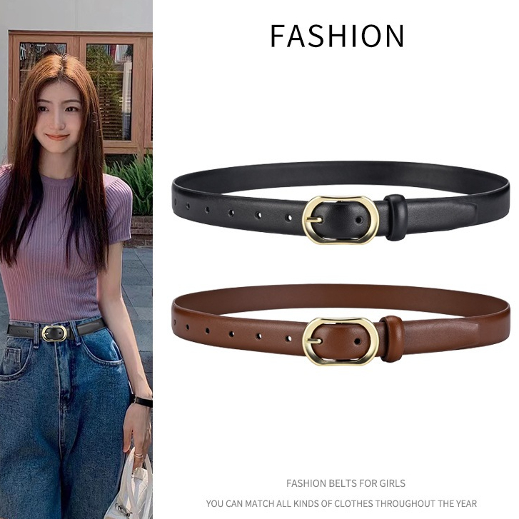 VENDI-Belt Wanita Ikat Pinggang Kulit Asli Sabuk Aksesoris Fashion Sabuk "KIKY"