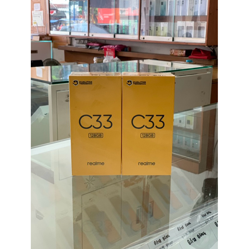 Realme C33 Ram4/128gb Garansi resmi
