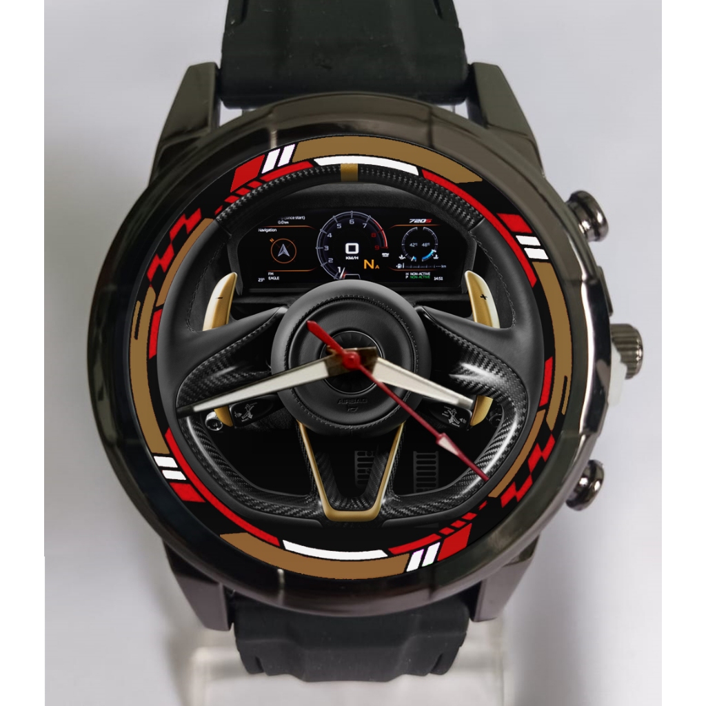 JAM TANGAN CUSTOM STEERING WHEEL MCLAREN