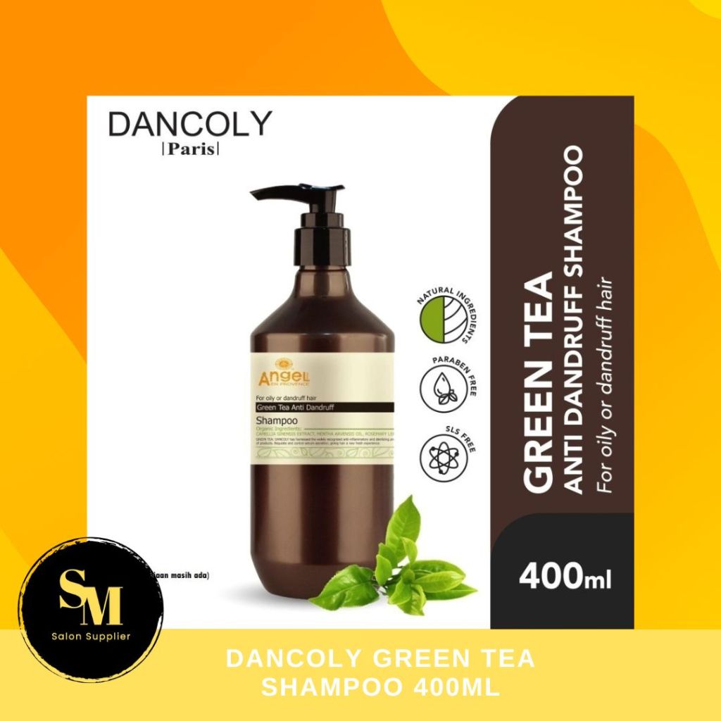 Dancoly Green Tea Anti Danduff Shampoo 400ml – Untuk Rambut Ketombe